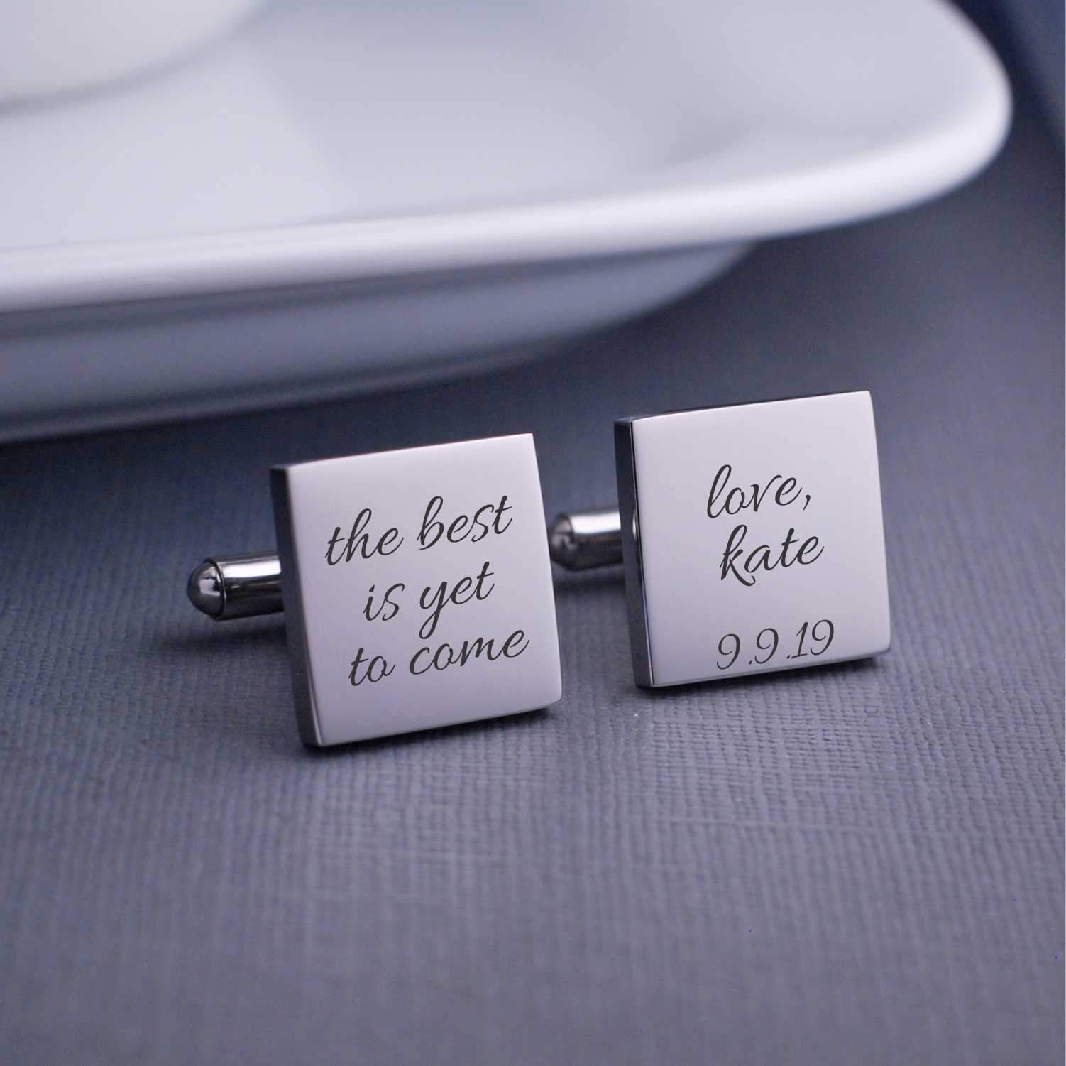 The Best is Yet to Come Cufflinks – Cuff Links – Love, Georgie