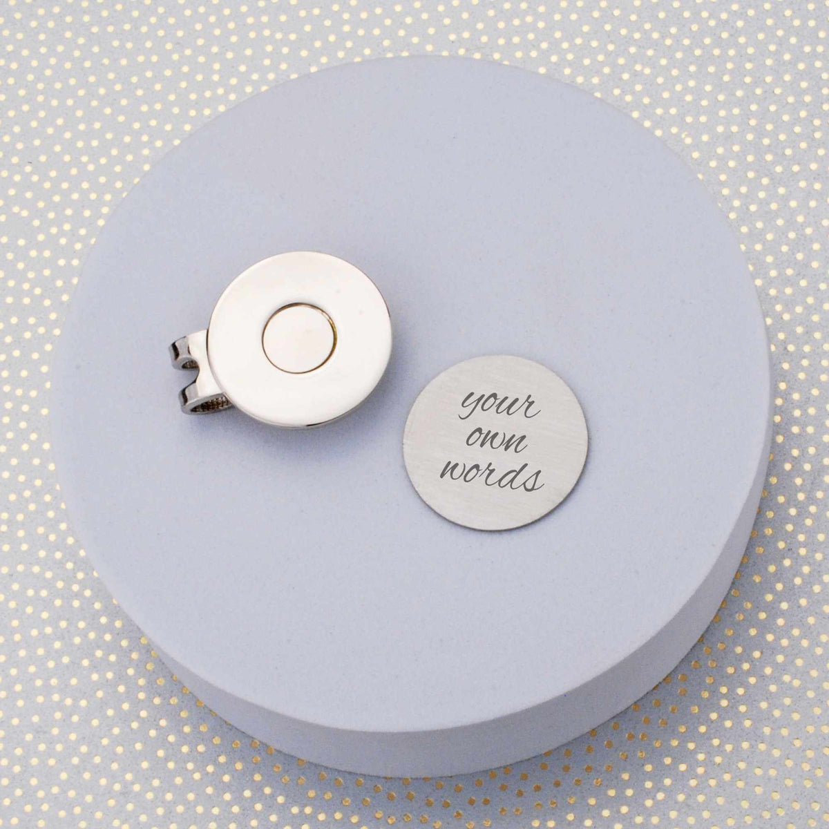 Design Your Own Golf Ball Marker